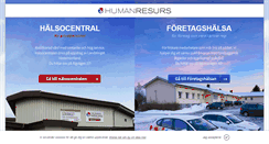 Desktop Screenshot of humanresurs.se